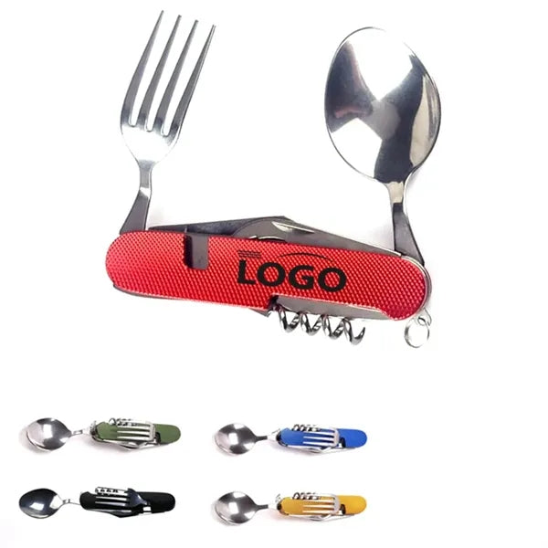 Multi-tool Camping Folding Tableware