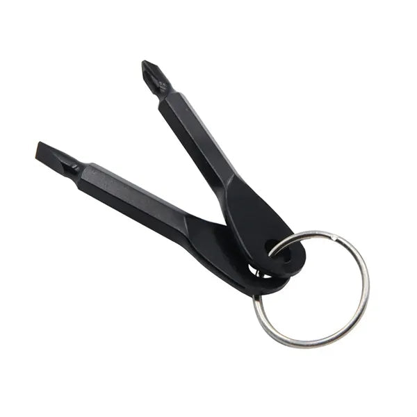 Outdoor EDC Screwdriver Tool with Key Ring