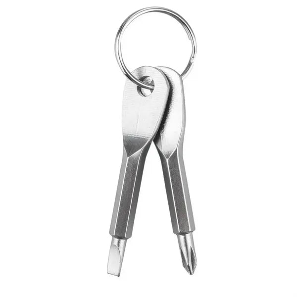 Outdoor EDC Screwdriver Tool with Key Ring
