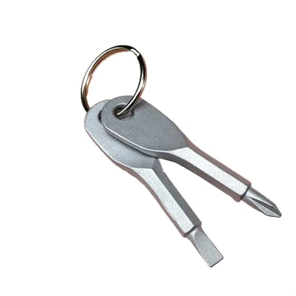 Outdoor EDC Screwdriver Tool with Key Ring