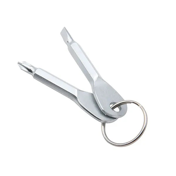 Outdoor EDC Screwdriver Tool with Key Ring