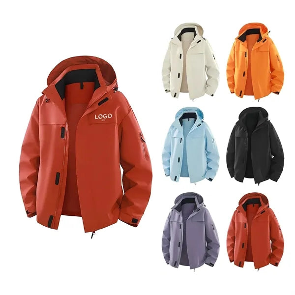 Autumn Adventure Windbreak Hooded Coat