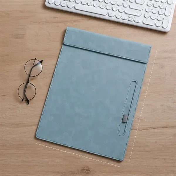 PU Leather A4 Notebook w/Simple Strap