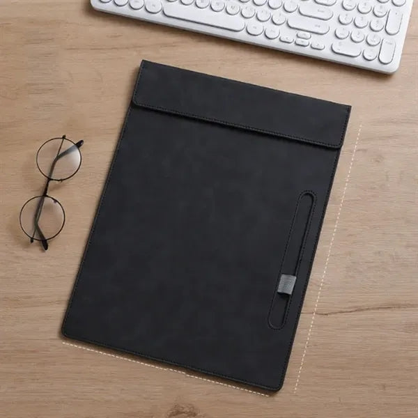 PU Leather A4 Notebook w/Simple Strap