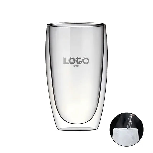 Egg-Shaped Double Glass