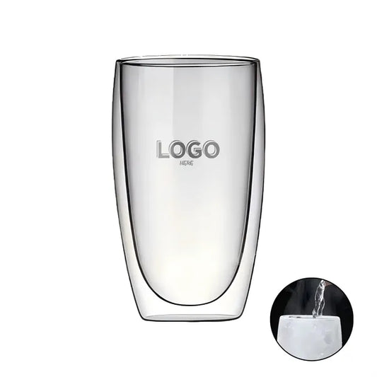Egg-Shaped Double Glass