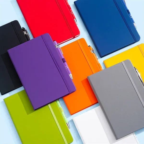 A5/A6 Hardcover Lined Journal Notebooks with pen