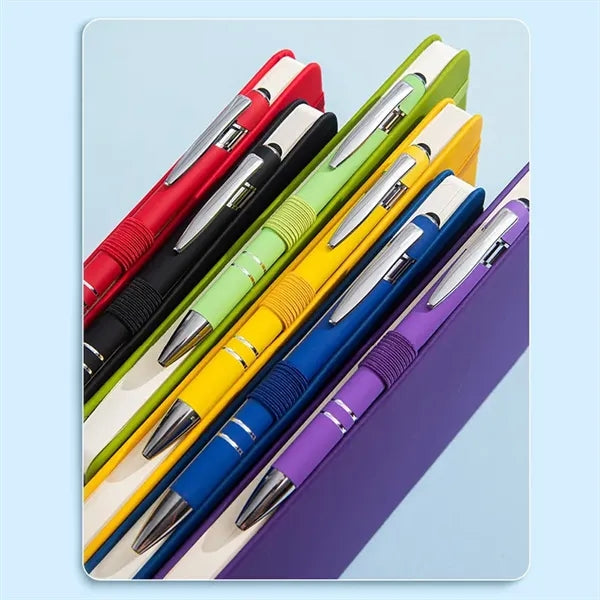 A5/A6 Hardcover Lined Journal Notebooks with pen