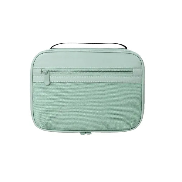 Multifunction Spacious Dual Zipper Travel Cosmetic Organizer