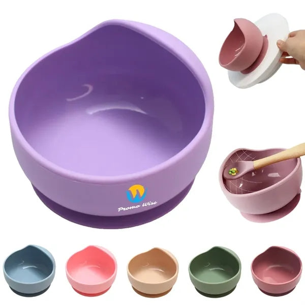 Silicone Suction Baby Soft Spill Resistant Bowl