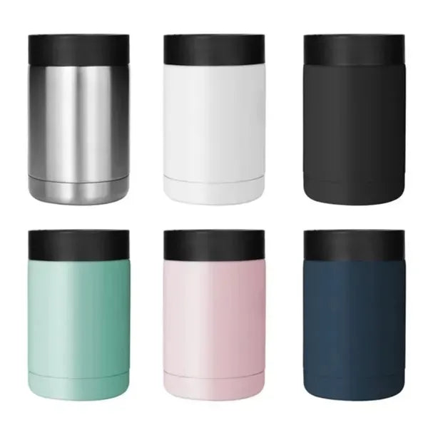 Stainless Steel 12oz Double Wall Vacuum Insulated Can Cooler