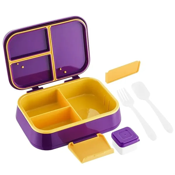 Large Capacity Bento Box With Utensils