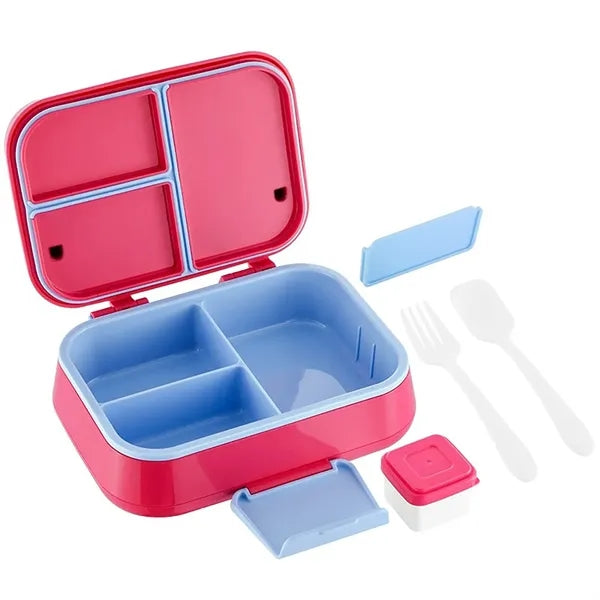 Large Capacity Bento Box With Utensils
