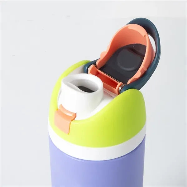 24oz Stainless bottle with straw and handlle
