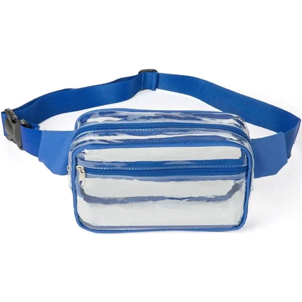 Waist Bag Stadium Approved Clear PVC Transparent Fanny Pack