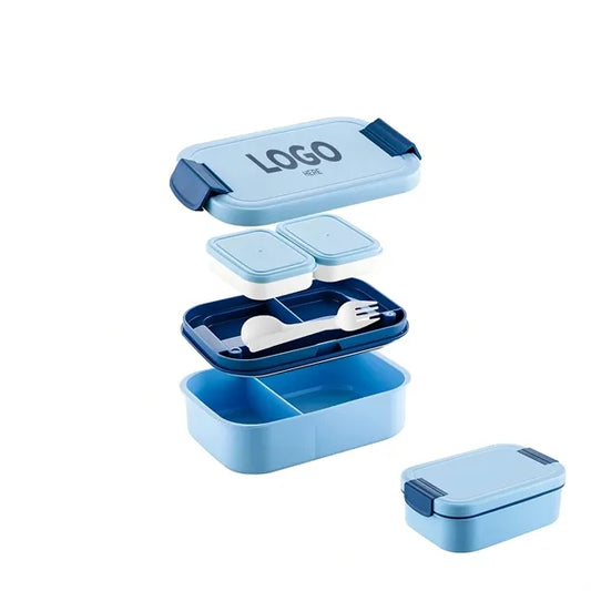 Large Bento Lunch Box Set for Adults Kids