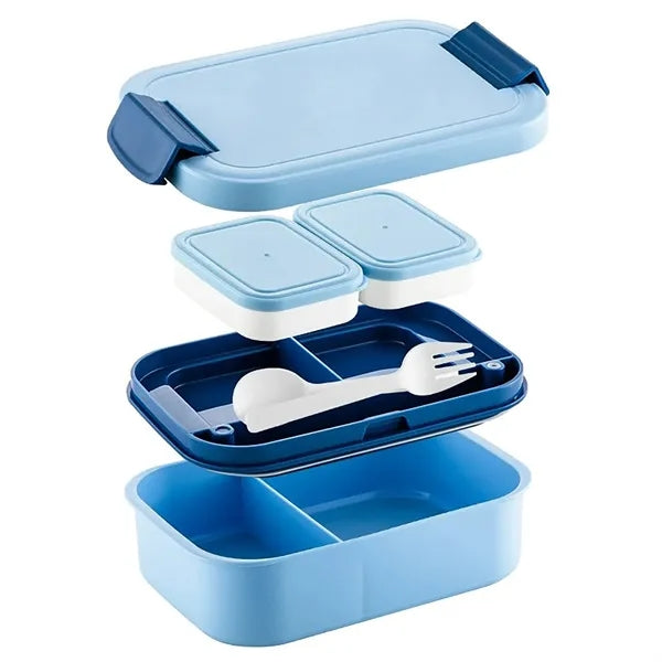 Large Bento Lunch Box Set for Adults Kids