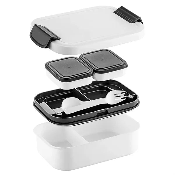 Large Bento Lunch Box Set for Adults Kids