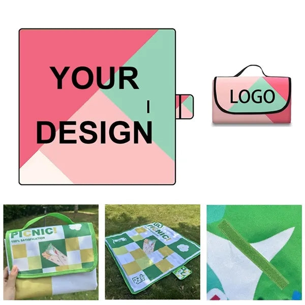 Foldable Picnic Blanket Mat Customize Pattern and Size