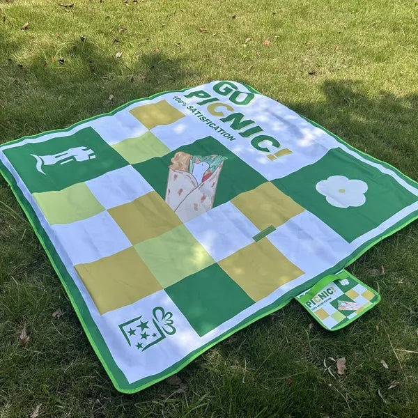 Foldable Picnic Blanket Mat Customize Pattern and Size
