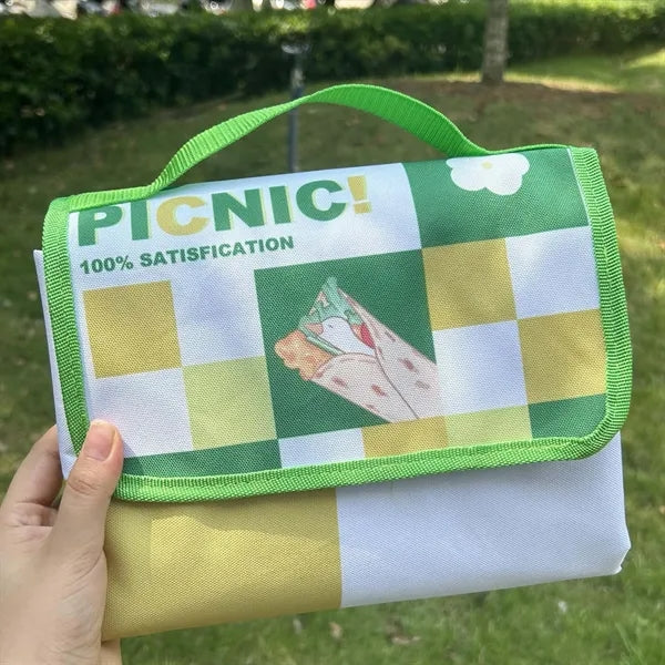 Foldable Picnic Blanket Mat Customize Pattern and Size
