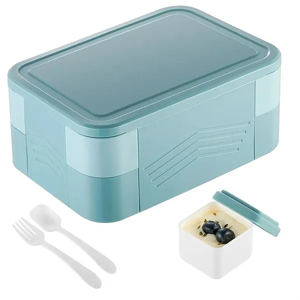 4-Section Stackable Meal Prep Container