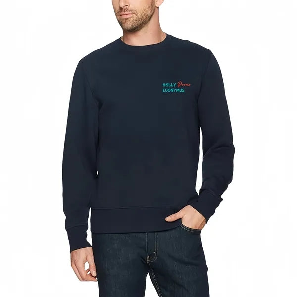 Unisex Cashmere Round Neck Long-Sleeved Sweatshirt