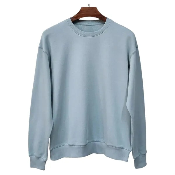 Unisex Cashmere Round Neck Long-Sleeved Sweatshirt
