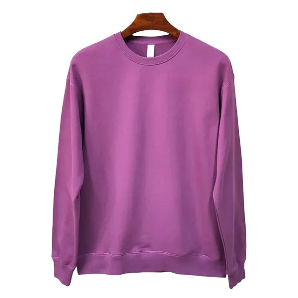 Unisex Cashmere Round Neck Long-Sleeved Sweatshirt