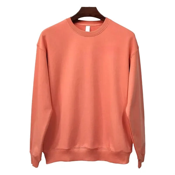 Unisex Cashmere Round Neck Long-Sleeved Sweatshirt
