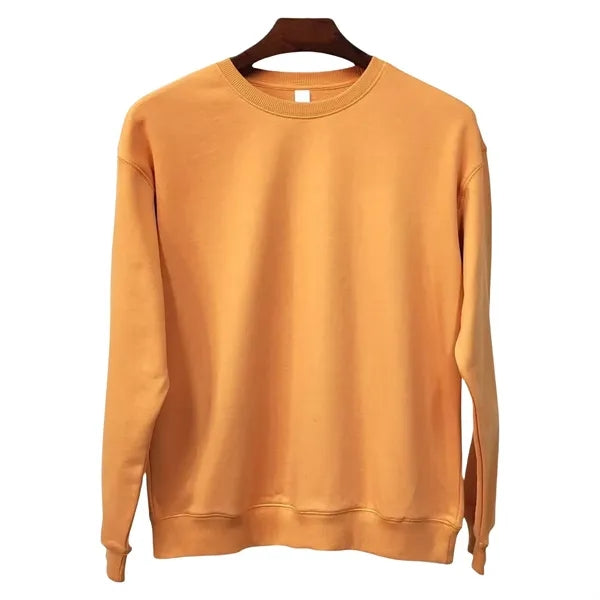 Unisex Cashmere Round Neck Long-Sleeved Sweatshirt