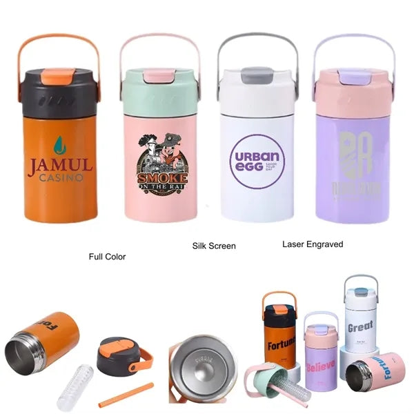 17 oz Stainless Steel Insulated Tea Infuser Bottle