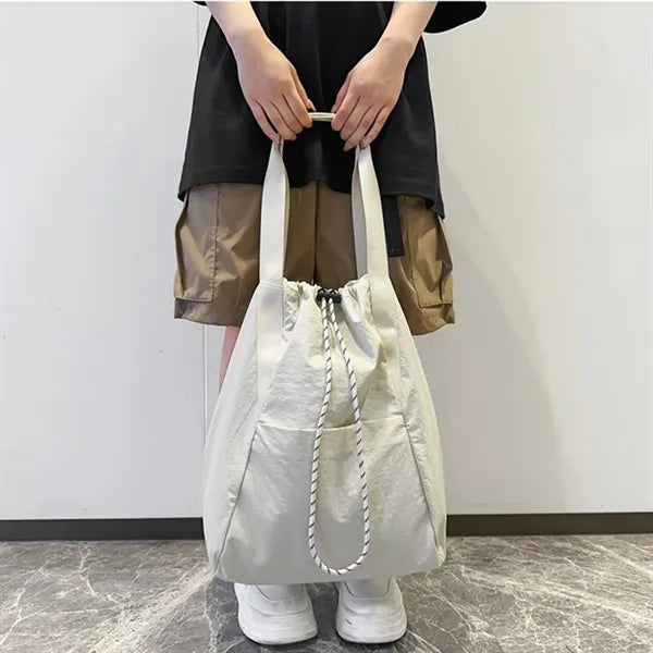 Lightweight Drawstring Durable Versatile Dual-Use Backpack