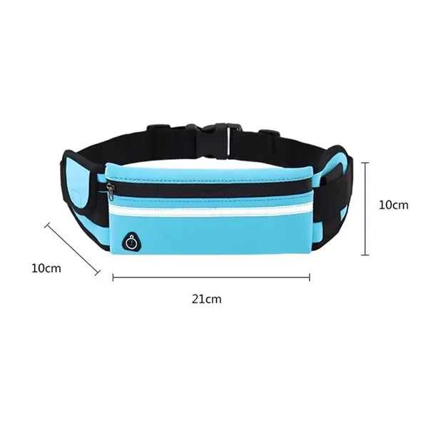 Neoprene Running Waist Pack with Bottle Holder