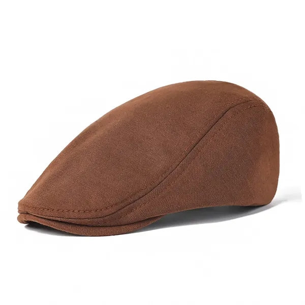 Newsboy Cotton Flat Cap