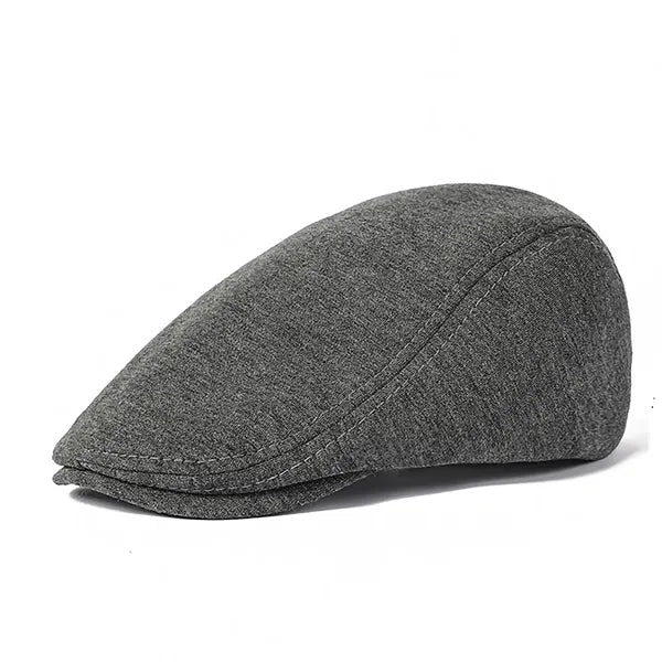 Newsboy Cotton Flat Cap