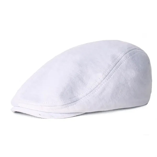 Newsboy Cotton Flat Cap
