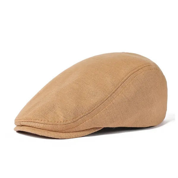 Newsboy Cotton Flat Cap