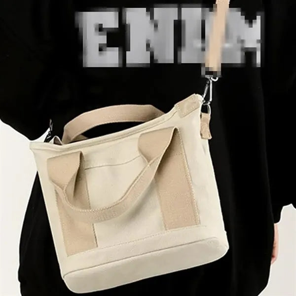 Adjustable Spacious Compact Versatile Canvas Crossbody Tote