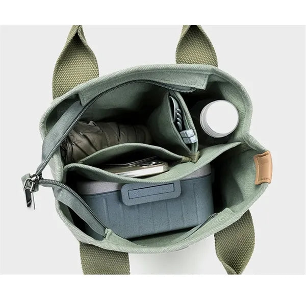 Adjustable Spacious Compact Versatile Canvas Crossbody Tote