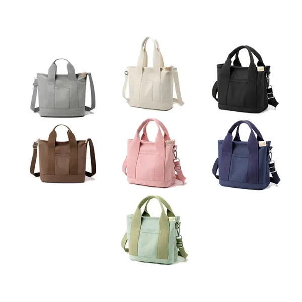 Adjustable Spacious Compact Versatile Canvas Crossbody Tote