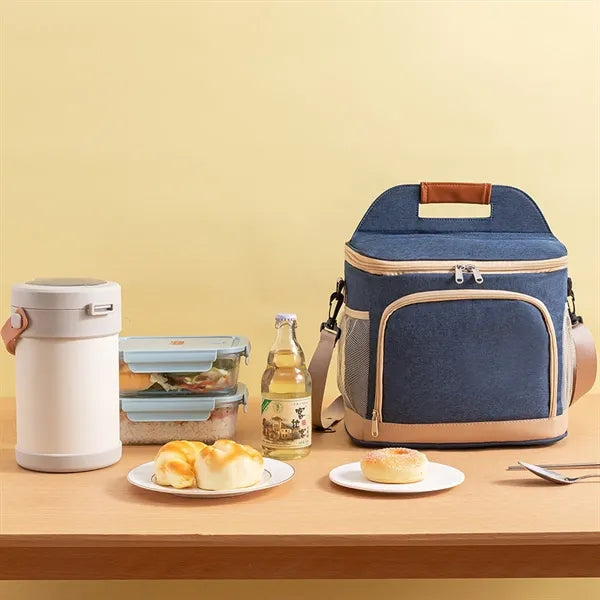 Leakproof Multi-Pocket Spacious Insulated Thermal Lunch Tote