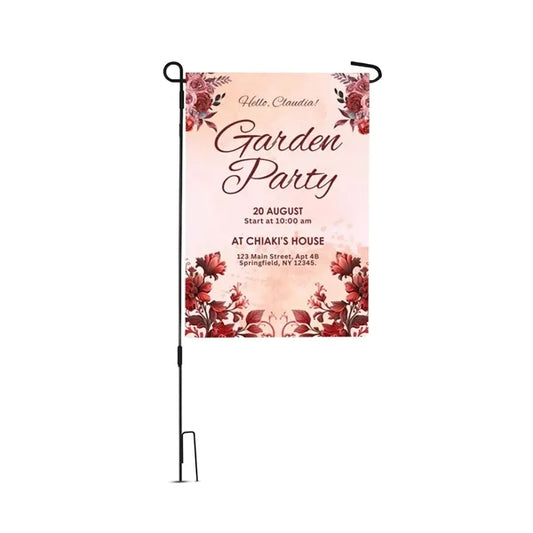 Garden Flag with Double Sided (12" x 18")