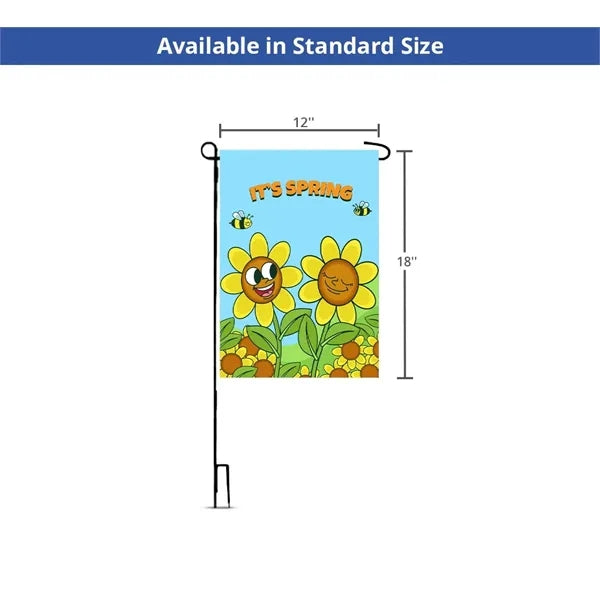 Garden Flag with Double Sided (12" x 18")