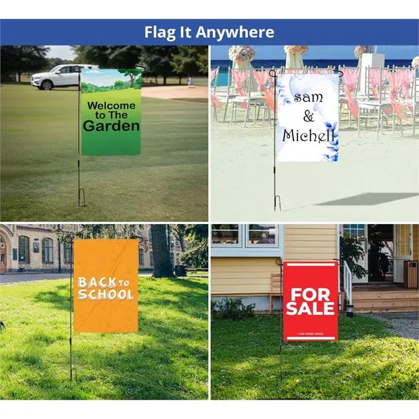 Garden Flag with Double Sided (12" x 18")