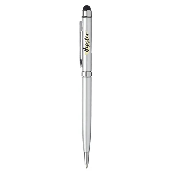 Slim Executive Metal Pen with Stylus