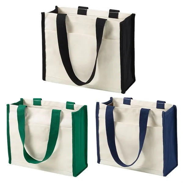 14 oz. Cotton Canvas Large Tote Bag