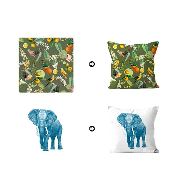13.8" x 13.8" Custom Photo Pillow