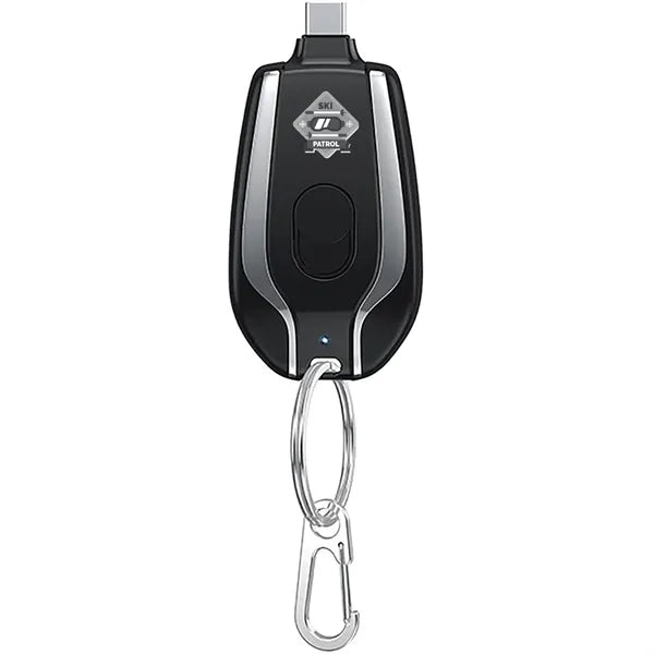 Mini Keychain Power Bank for iPhone 1500mAh