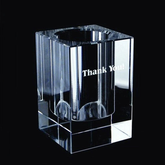 Optical Crystal Pen Holder